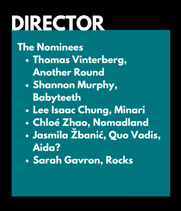 Director Bafta Nominations